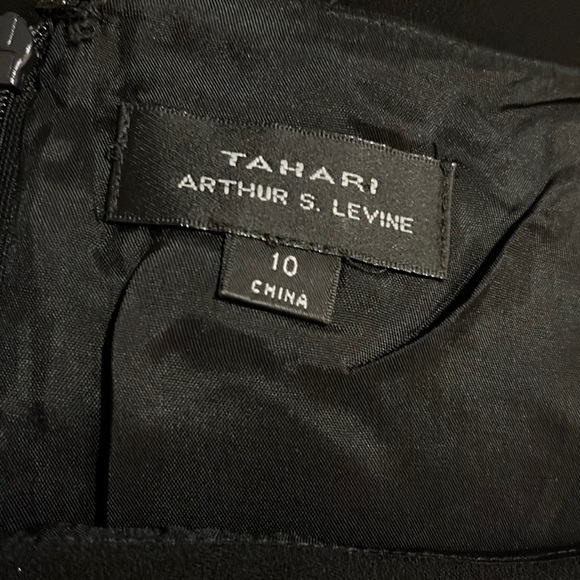 Tahari black pearl dress - Picture 5 of 5